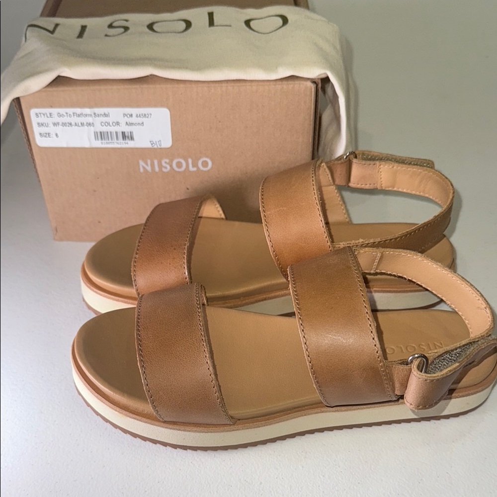 Nisolo Go-To Flatform Sandals